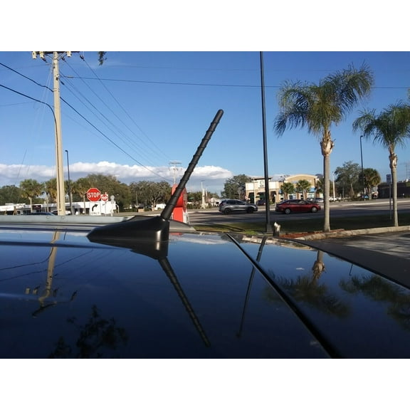 7" Short Black Rubber Spiral Antenna Mast Radio AM/FM for BUICK ENCORE 2013-2022