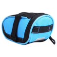 thumbnail image 3 of MesaSe Bike Rear Bag Seat Mounted Nylon Pouch Phone Key Wallet Waterproof Zipper Closure Bag, 3 of 10