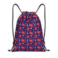 thumbnail image 1 of Xecao Cute Crabs Pattern Sports Drawstring Backpack - String Swim Gym Bag with Wet Proof Pocket for Women&Men-Medium, 1 of 6