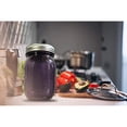thumbnail image 3 of Centaurus AZ Mason Jars with Regular Mouth Canning Glass or Jar Lids- Air Tight Containers- 16oz- Set of 6 Transparent Jars, 3 of 7