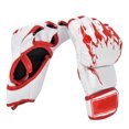 thumbnail image 1 of MMA Fighting PU Sanda Training Guantes de boxeo de medio dedo con espalda gruesa, 1 of 8