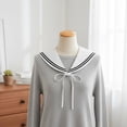 thumbnail image 7 of Slccxzc Sailor Collars Scarf for Women Top Fake Collar Necklaces Shawl wraps Match Sweater Shirt Dress, 7 of 7