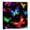 Color 5, variant on Colorful Butterfly And Hearts Polyester Shower Curtain For Home Bathroom Bath Tub Decoration 72x72