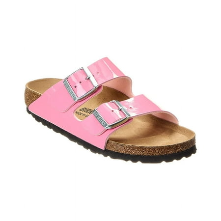 Birkenstock Arizona Birko-Flor Sandal, 38, Pink