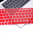 thumbnail image 2 of Kuymtek Funda de película para teclado de portátil para Apple MacBook Air de 13 pulgadas A2337 (rojo), 2 of 7
