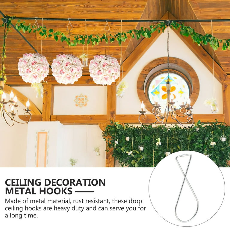 Decorative ceiling hooks for hanging discount