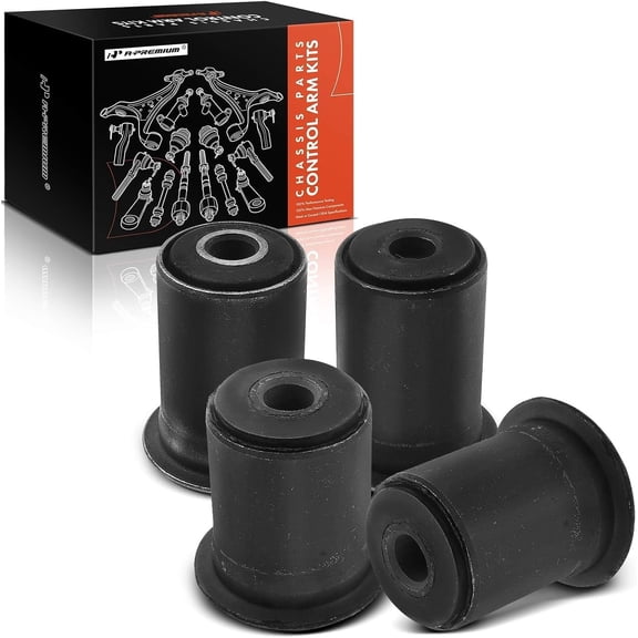 A-Premium Front Lower Control Arm Bushing Kit Compatible with Chevrolet Silverado 1500 Tahoe Express 2500 C1500 C2500 Suburban GMC Yukon Savana 2-PC Set