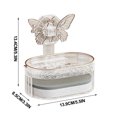 thumbnail image 2 of Xihbxyly Ofertas de Liquidación de Hoy Ofertas Prime 2 Jaboneras con Ventosa para El Hogar, Caja de Jabón de Drenaje Sin Perforaciones, Estante de Esponja para Baño, Jabonera, 2 of 2