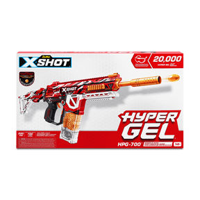 XSHOT Hyper Gel HPG-700 (20,000 Gel Pellets) Motorized Outdoor Gel Blaster by ZURU for Ages 14+