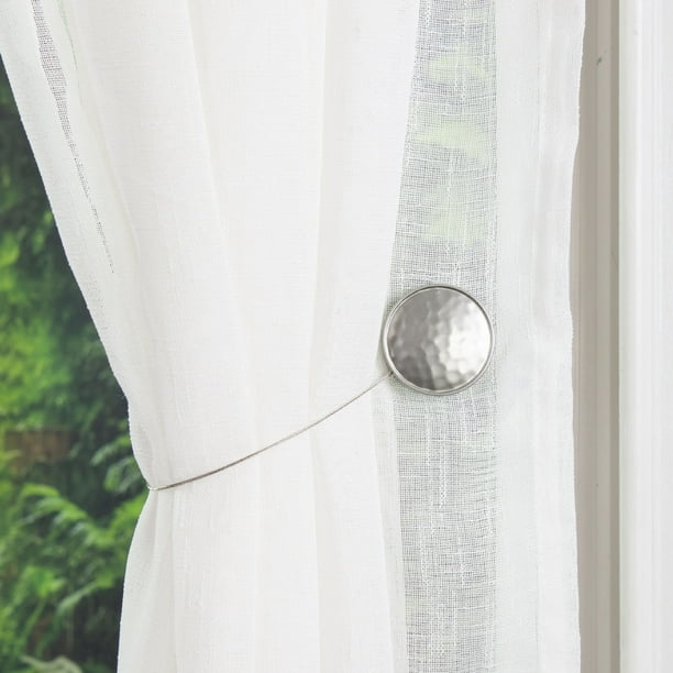 Better Homes Gardens Reversible, Magnetic Curtain Tie Backs
