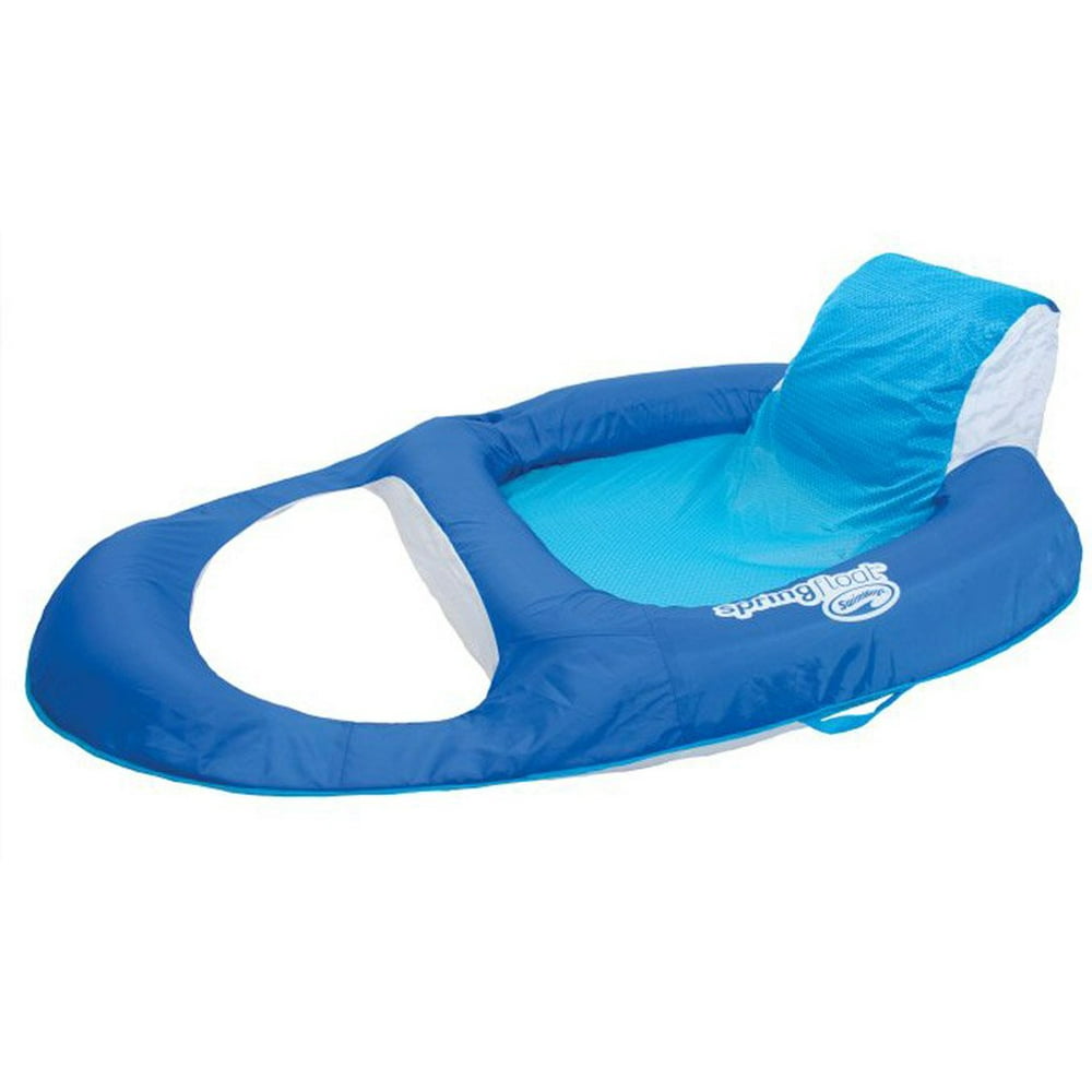SwimWays Spring Float Mesh Recliner Floating Swimming Pool Lounge Chair (6 Pack) - Walmart.com 