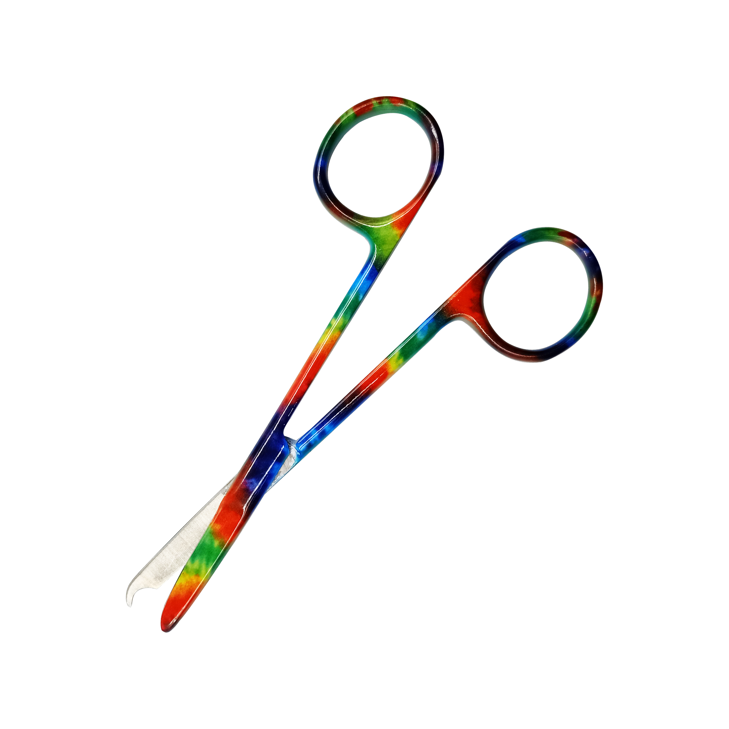 OdontoMed2011 Rainbow Titanium Color Stitch Scissors - 4.5 Inch Stainless Steel Craft Scissors 9 thumbnail image