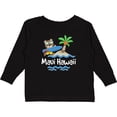 thumbnail image 3 of Inktastic Maui Hawaii Cute Vacation Boys or Girls Long Sleeve Toddler T-Shirt, 3 of 5