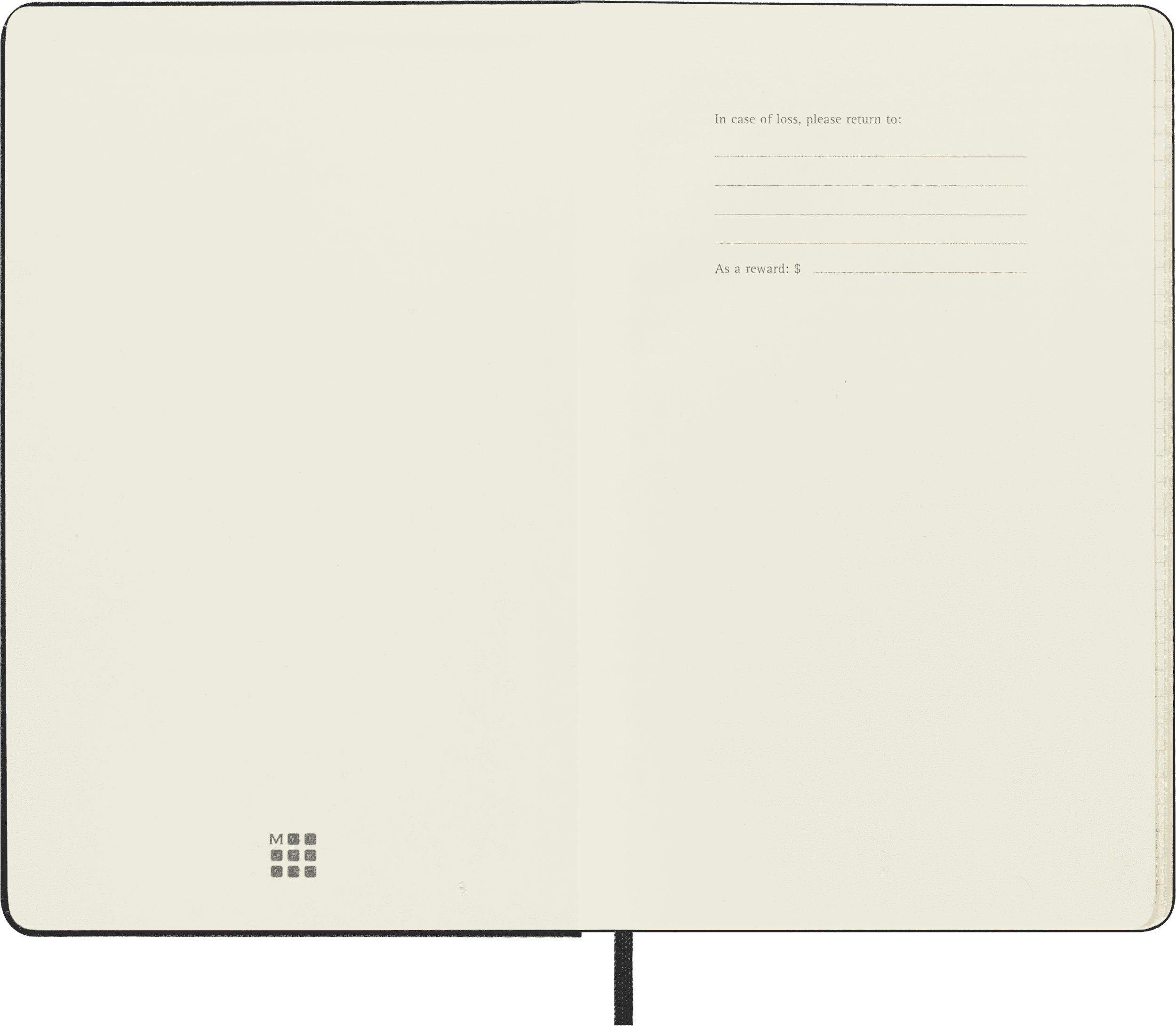 Moleskine Classic Notebook, Hard Cover, Large (5" x 8.25"), Ruled, Black