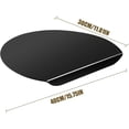 thumbnail image 5 of Acrylic Cutting Board, Food-Grade, Durable & Reusable, Clear and Black Dual Options, 15.75 in ×11.81 in, Non-Slip, Stain-Resistant & Easy to Clean, 5 of 9