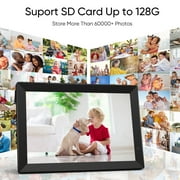 Eco4life 10.1 inch Digital Photo Frame, 1080P Full HD with Remote Control, Gift Idea for Christmas