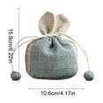 thumbnail image 3 of Bolsas de Pascua con cordón para dulces | Bolsas para golosinas navideñas para niños | Bolsas reutilizables para recuerdos de fiesta | Bolsas pequeñas para regalos en la búsqueda de huevos de Pascua, 3 of 6