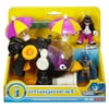 Imaginext DC Super Friends Penguin Copter and Batman, Crazy Bird is Flying Over Gotham City in The Penguin Copter, Multicolor