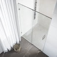 thumbnail image 2 of VIGO Ryland 50-inch Frameless Shower Door with .375-in. Clear Glass/Chrome Hardware, 2 of 10