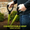 thumbnail image 3 of Sun Joe Shovelution Strain-Reducing Spear-Head Digging Garden Shovel, 9-inch Steel Head, 3 of 8