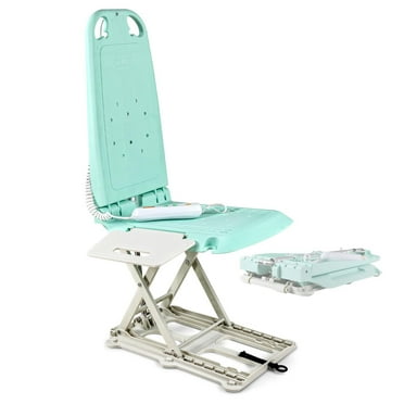 SuperHandy Transfer Bathtub Chair - Portable, Lightweight, Foldable, 330 LBS Capacity, Waterproof, Ergonomic Seat