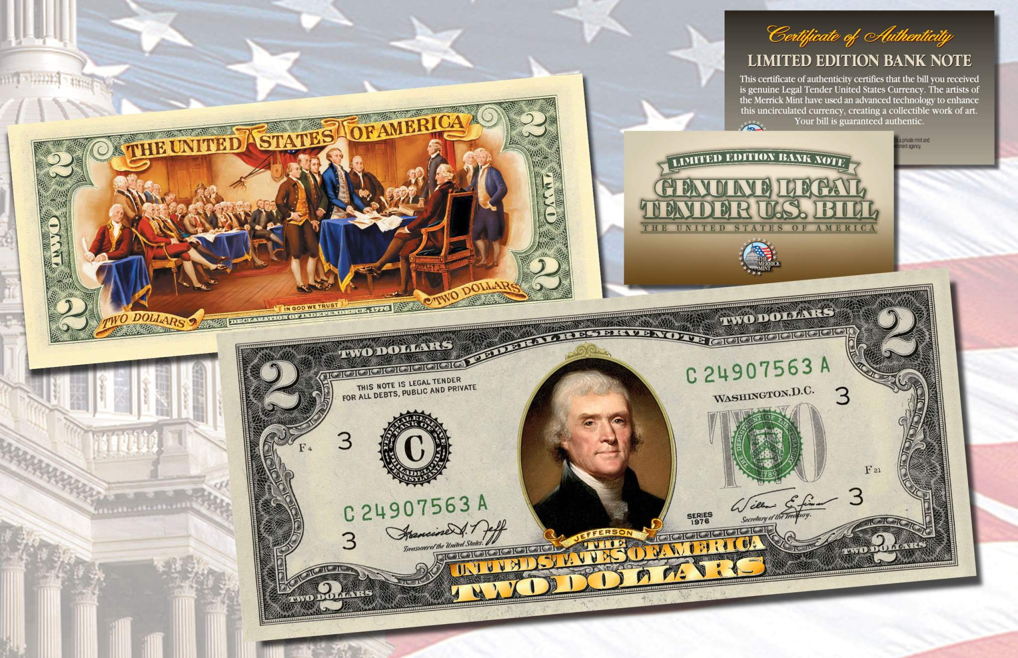 Pack of 50 - Donald Trump 2020 Re-Election Presidential Dollar 