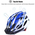thumbnail image 3 of Red WhiteAdult Bike Helmet Mountain Bike Moldeado integralmente para bicicleta Ciclismo Hombres Mujeres, 3 of 5