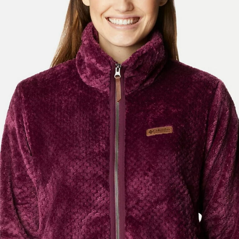 Columbia Giacca In Pile Sherpa Fire Side Con Cerniera 1/4 - Donna