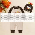 thumbnail image 3 of Enyan My First Thanksgiving Baby Boy Girl Outfit Little Turkey Romper Jumpsuit Onesie Newborn Thanksgiving Clothes(Beige,12-18 Months), 3 of 4