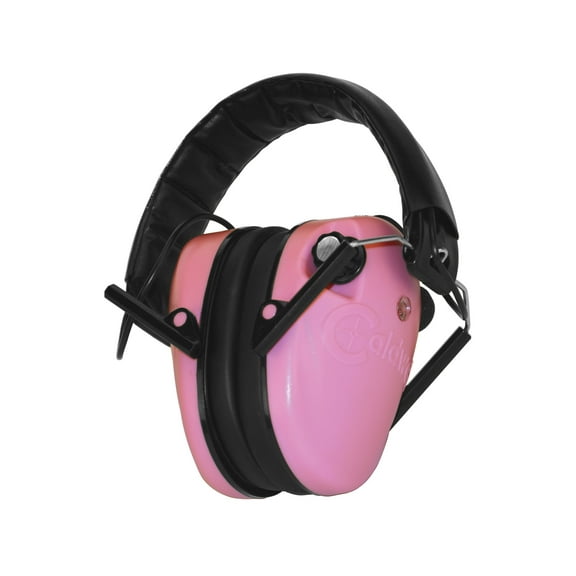 CALDWELL E-MAX LOW PROFILE ELECTRONIC HEARING PROTECTION-PINK ELECTRONIC