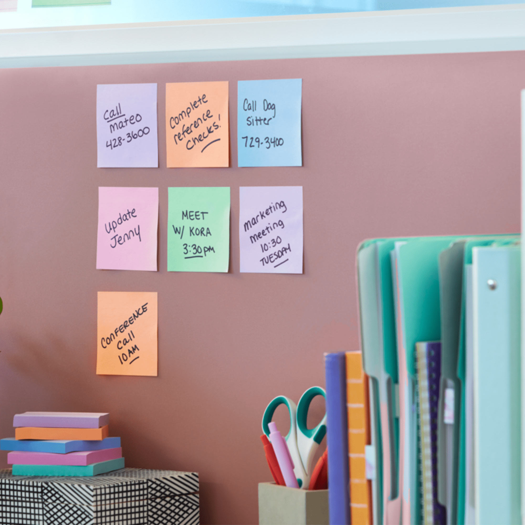 Post-it Super Sticky Notes 654-12SSAN, 3 in x 3 in (76 mm x 76 mm) Marrakesh Collection