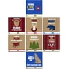 Lumberjack Camping Outdoor Themed Valentine's Day Cards (24 Included)