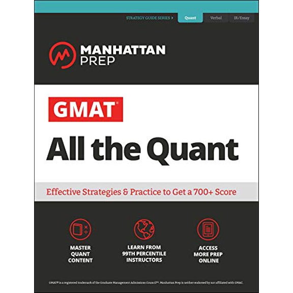Pre-Owned GMAT All the Quant: The Definitive Guide to the Quant Section of the GMAT (Paperback) 1506248543 9781506248547
