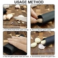 thumbnail image 4 of Zeyigg Mini Garlic Press Rocker Stainless Steel,Manual Garlic Mincer,Garlic Crusher ,Garlic Chopper With Peeler And Cleaning Brush,Kitchen ToolsPink, 4 of 6