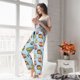 thumbnail image 5 of Balery Cute Cartoon Owls 3 Pantalones de pijama para mujer, pijamas ultraligeros, pantalones de estar por casa-Large, 5 of 6