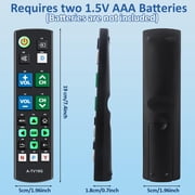 Universal Big Button TV Remote Replacement, Compatible with All Samsung/VIZIO/LG/Son-y/Philips Smart TVs and More