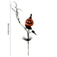 thumbnail image 7 of Sylvtty Halloween Artificial Pumpkin Branches Faux Fall Pumpkin Bouquet Fake Pumpkin Maple Leaf Picks for Harvest Thanksgiving Floral Arrangement Tabletop Centerpiece, 7 of 7