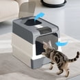thumbnail image 5 of GreyMagic Cube Intelligent Cat Litter Box - Free Hands, Enjoy Pure Life & Automatic Cleaning, Silent Design, Preferred For Multi Cat Families, 5 of 6