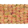 thumbnail image 1 of Ahgly Company Indoor Rectangle Patterned Cantaloupe Orange Area Rugs, 2' x 3', 1 of 6