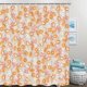 thumbnail image 3 of Cortina de ducha con diseño floral bohemio, moderna, abstracta, colorida, de poliéster, lavable a máquina, impermeable, 183 x 183 cm, 3 of 6