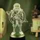 thumbnail image 4 of Lámpara de mesa 3D de una pieza, Luffy, Nami, Sanji, Zoro, Ace Chopper, luz LED de noche, decoración de habitación, luces nocturnas, figura de Anime, decoración, 4 of 4