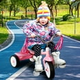 thumbnail image 4 of Toddler Tricycle, Kids Tricycle Age 18 Months to 5 Years, Kids Trikes, Toddler Bikes for 1-3 Year Olds, Toddler Trikes for 2-4 Year Olds, Gift & Toys for Boy & Girl, Pink, 4 of 7