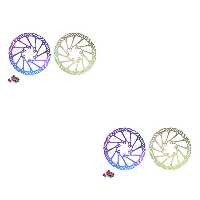 Soidarity Freno de disco de bicicleta, piezas ligeras para ciclismo, resistentes al desgaste, resistentes, de varios tamaños, Kit de rotores de Tipo5 2piezas Soidarity CBP489369