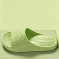 thumbnail image 5 of Agkizg Women Bathroom Slippers, Shower Shoes, Striped Eva Slide Sandals Odor Wear Casual Indoor Bathroom Shower Summer Slippers, 5 of 7