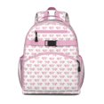 thumbnail image 1 of Farm Animal Pig Toddler Backpack Cute Cartoon Pig Pattern with Watercolor Floral Design for Students, 1 of 6