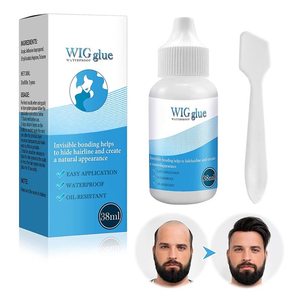 Wig Glue, Hair Glue For Extensions, Waterproof, Invisible Glue Accessories, Hair Extension Tool For Hair