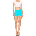 thumbnail image 3 of FashionJOA Low Rise Solid Print Workout Athletic Shorts Women's, 3 of 4