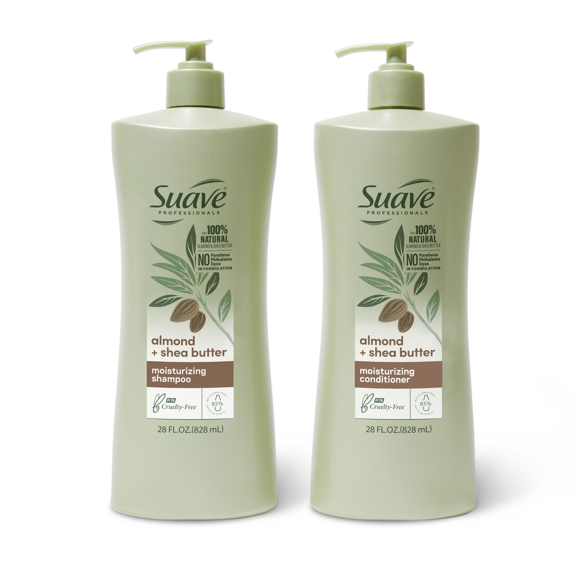 Suave Professionals Almond and Shea Butter Moisturizing Shampoo and