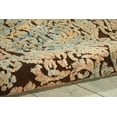 thumbnail image 5 of Nourison Graphic Illusions 7'9" x 10'10" Chocolate Damask Indoor Rug, 5 of 5