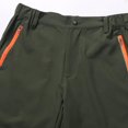 thumbnail image 4 of WERYOUNG Men Outdoor Quick Drying Pants Thin Summer Mountaineering Cycling Pants Stretch Breathable Sweat Wicking Ice Silk Trousers Soft Bottoms, Green, M, 4 of 8